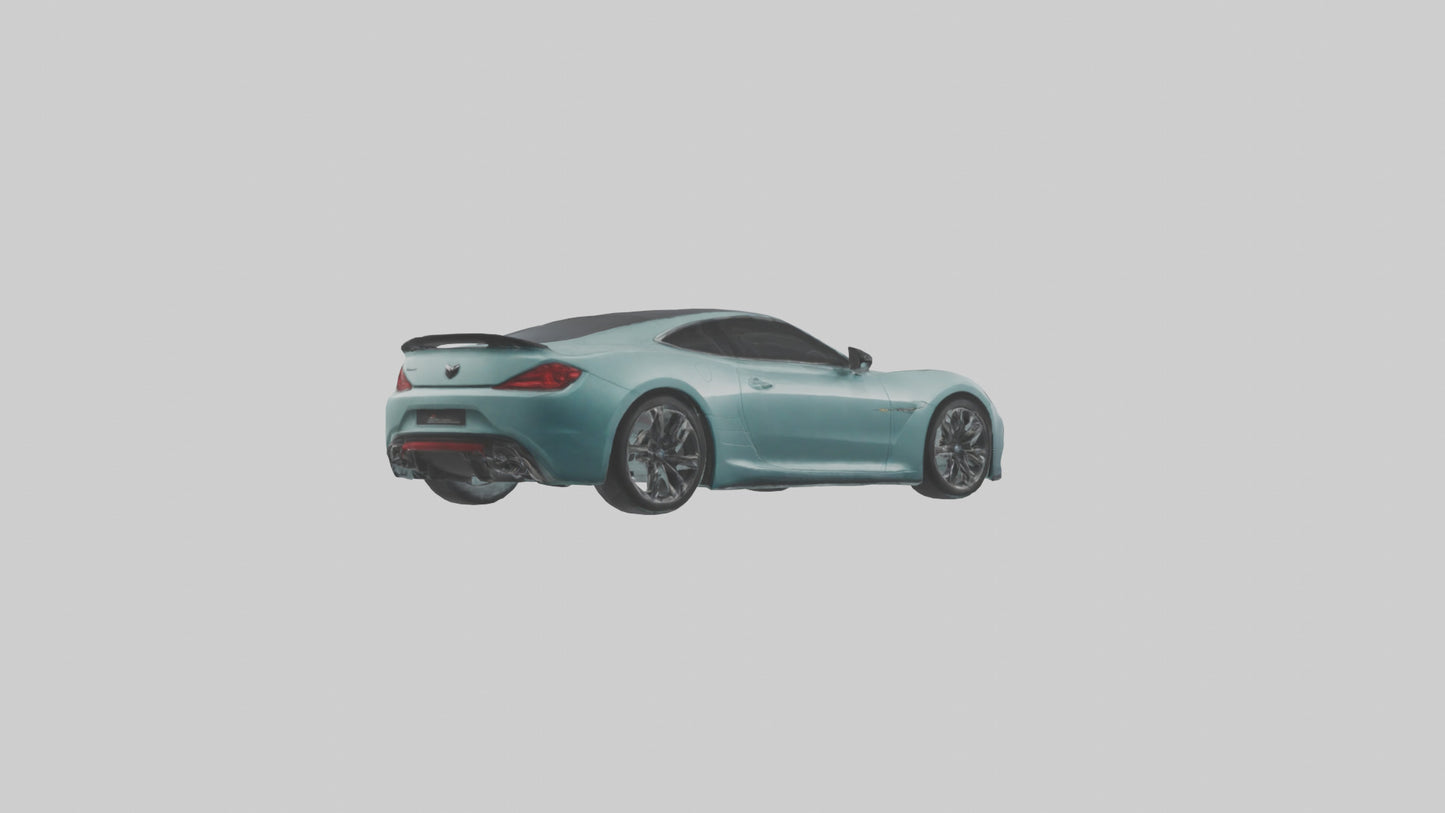 3D model Limited Edition Sports Coupe model VR / AR / low-poly