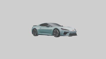 3D model Limited Edition Sports Coupe model VR / AR / low-poly