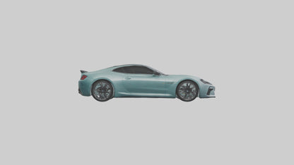 3D model Limited Edition Sports Coupe model VR / AR / low-poly