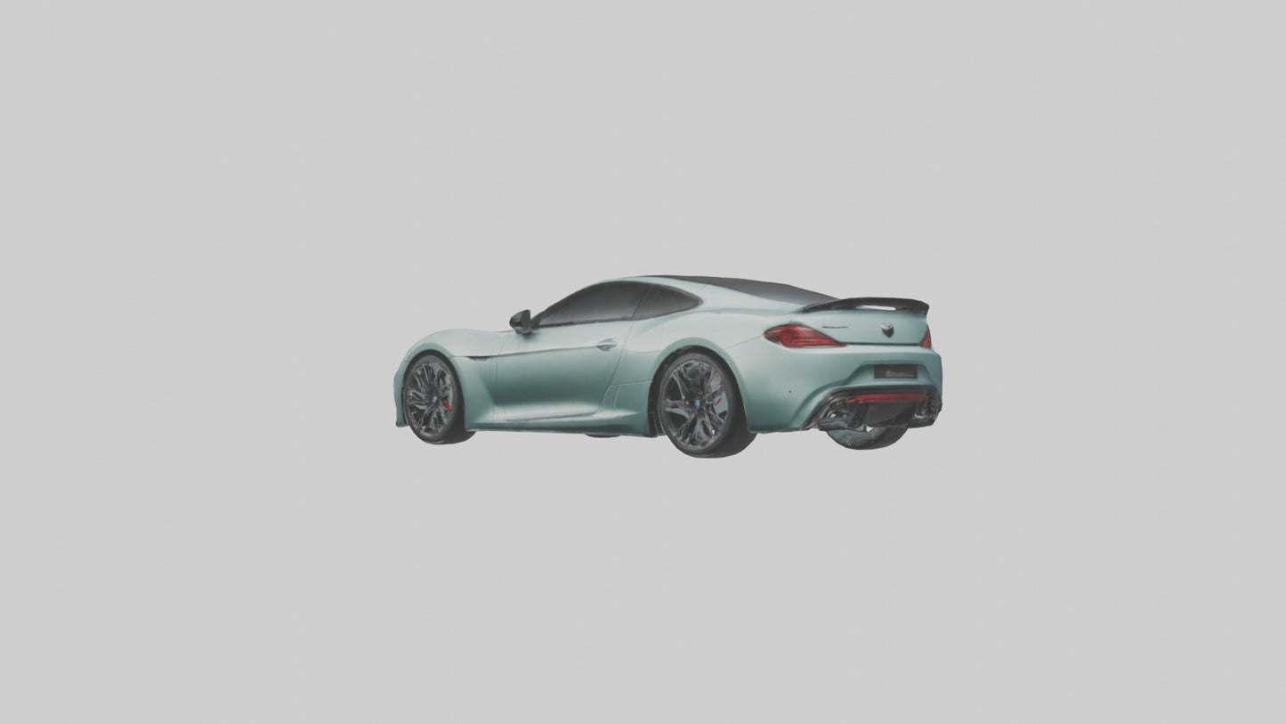 3D model Limited Edition Sports Coupe model VR / AR / low-poly
