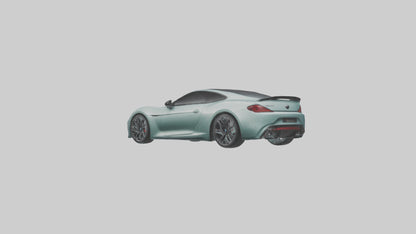 3D model Limited Edition Sports Coupe model VR / AR / low-poly