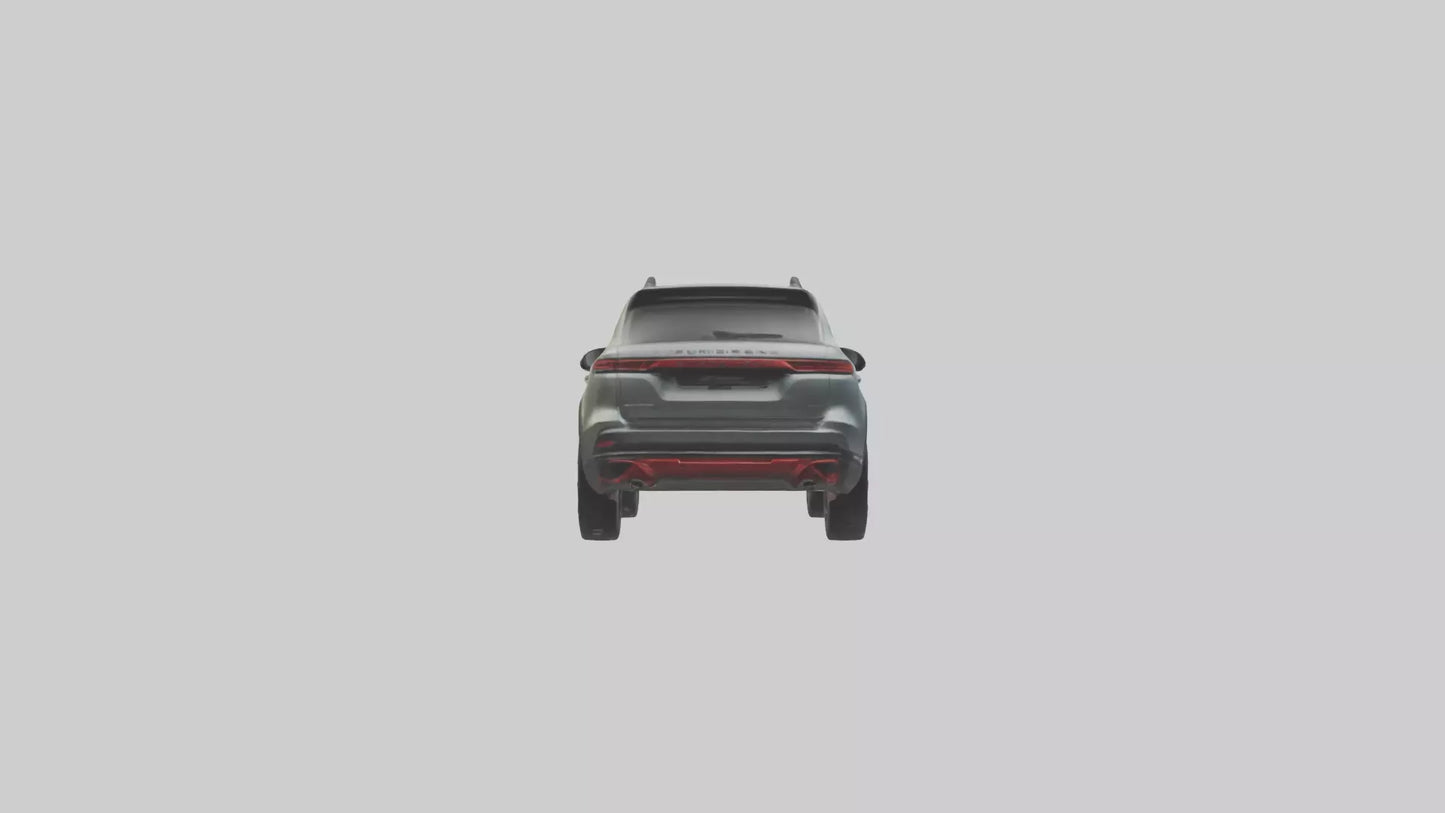 3D model Limited Edition Sports SUV model VR / AR / low-poly