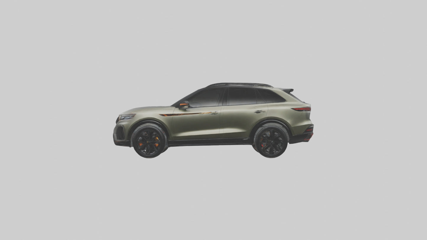 3D model Limited Edition Sports SUV model VR / AR / low-poly