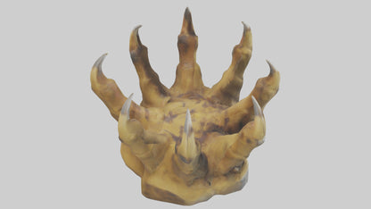 3D model Lion Claws Model VR / AR / low-poly
