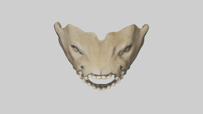 3D model Lion Teeth VR / AR / low-poly