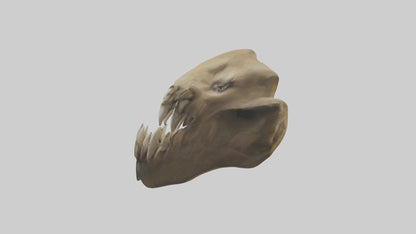 3D model Lion Teeth VR / AR / low-poly