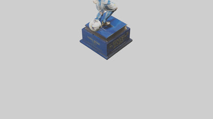 3D model Lionel Messi statue model model VR / AR / low-poly
