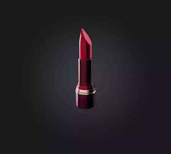 3D model lipstick VR / AR / low-poly