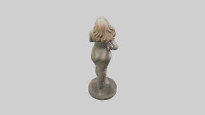 3D model Lisa Kudrow statue model VR / AR / low-poly