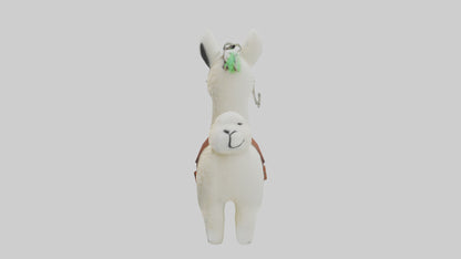 3D model Llama keychain model VR / AR / low-poly