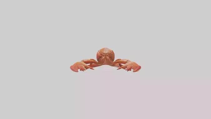 3D model Lobster Body VR / AR / low-poly