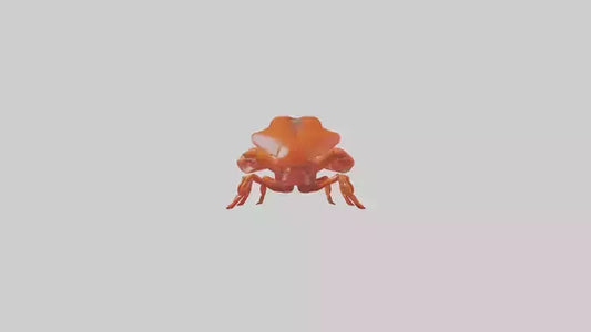 3D model Lobster crawling model VR / AR / low-poly