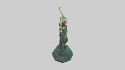 3D model Loki statue model VR / AR / low-poly