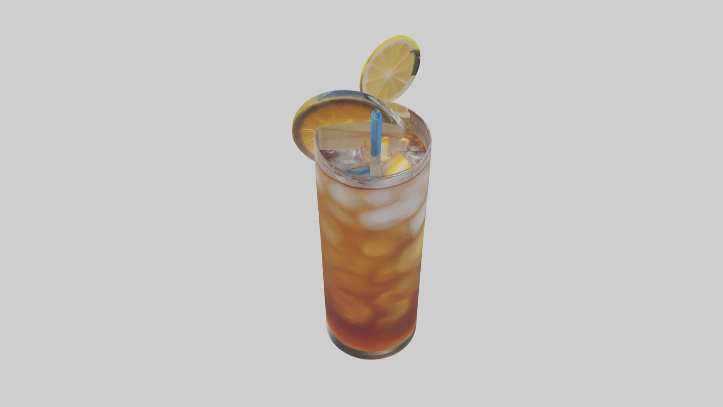 3D model Long Island iced tea model VR / AR / low-poly