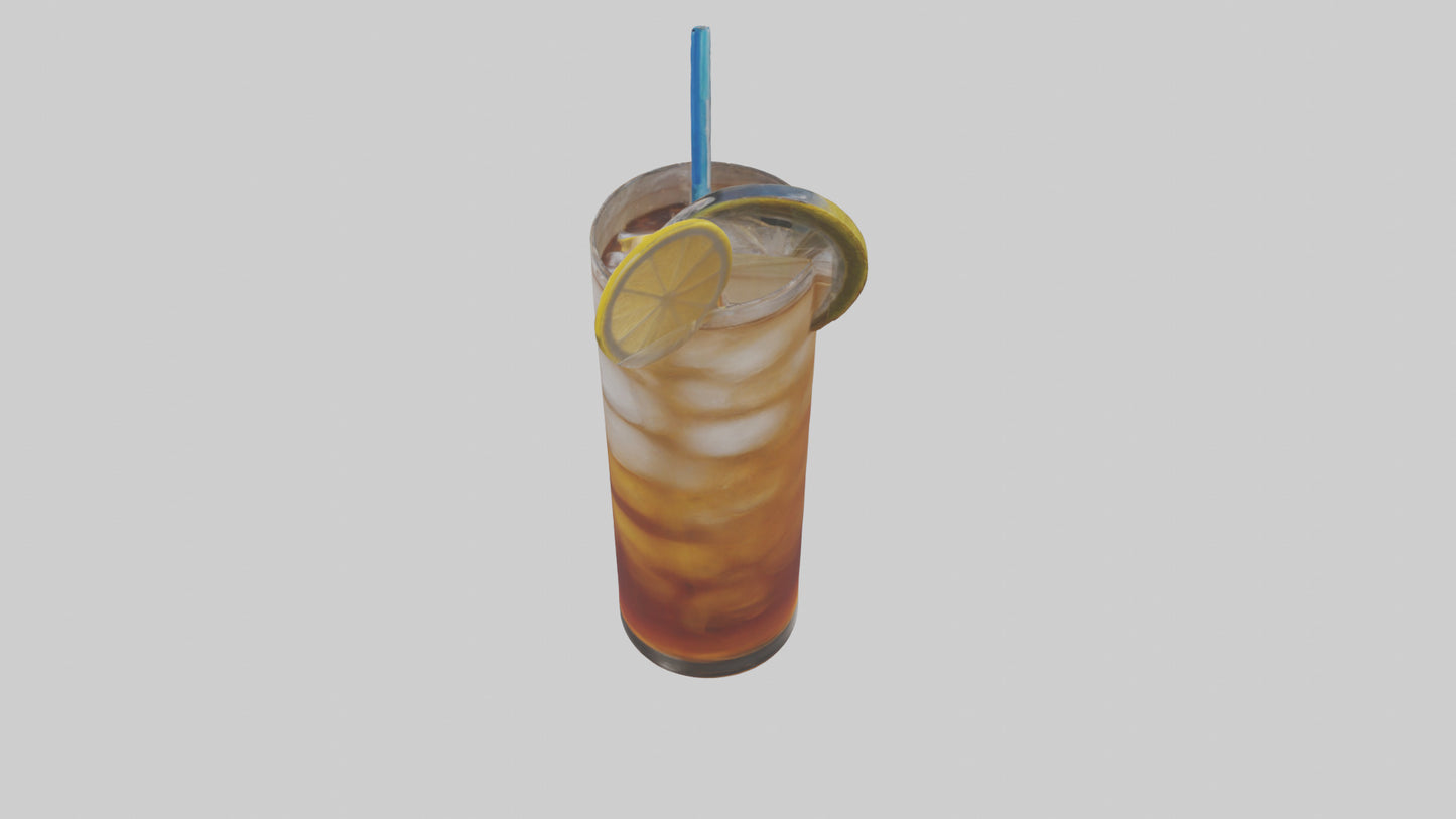 3D model Long Island iced tea model VR / AR / low-poly