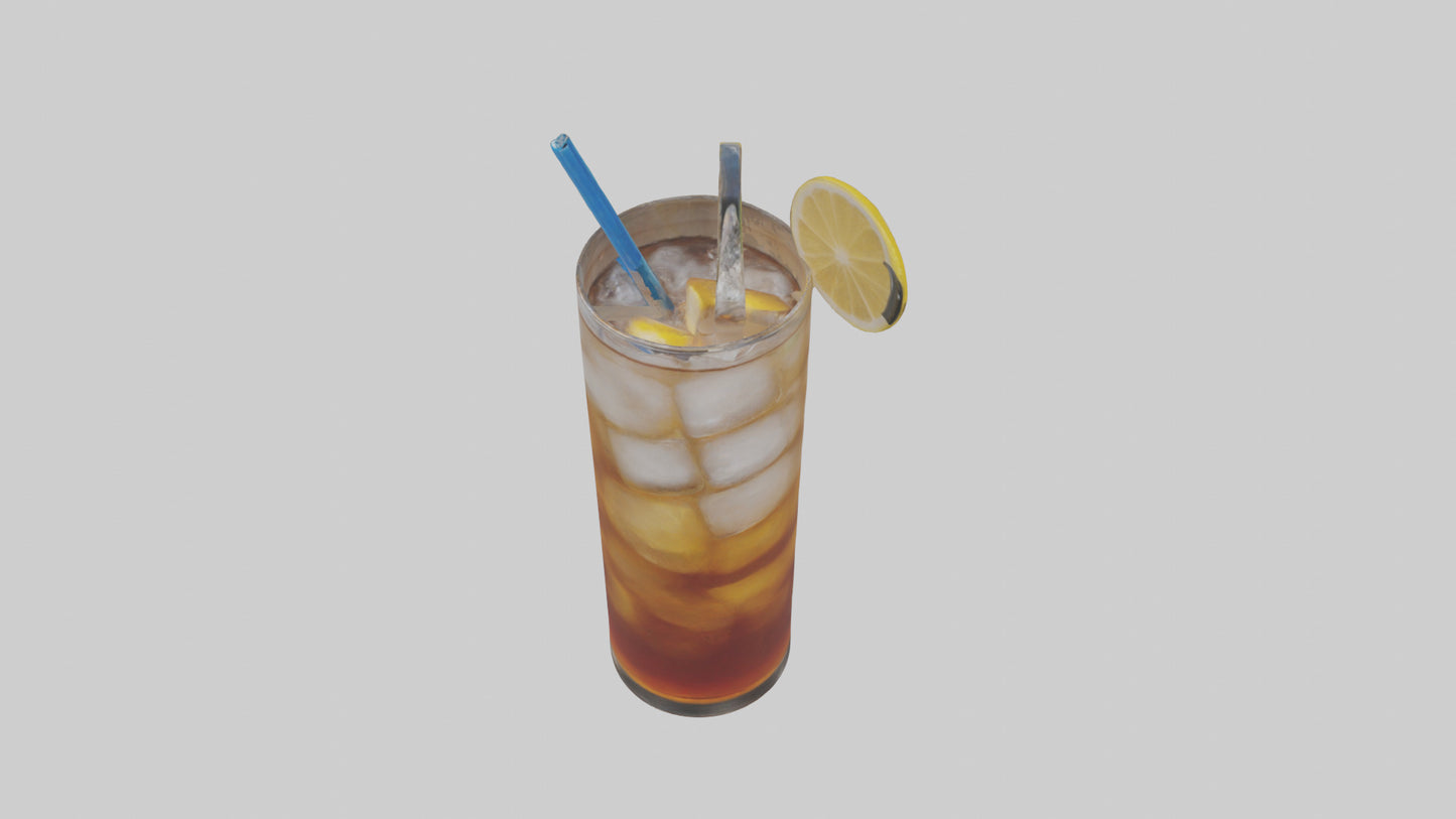 3D model Long Island iced tea model VR / AR / low-poly