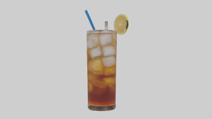 3D model Long Island iced tea model VR / AR / low-poly