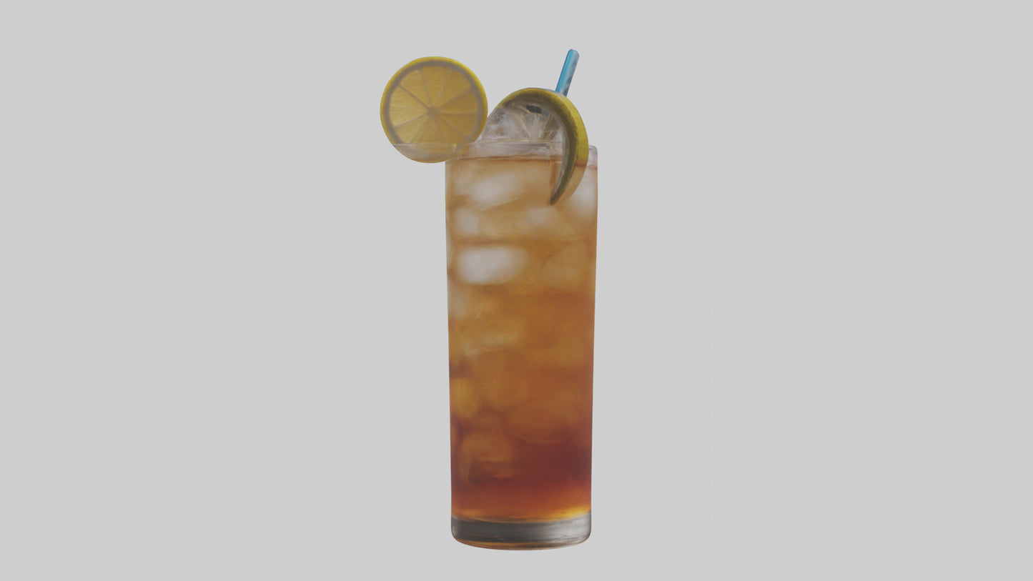 3D model Long Island iced tea model VR / AR / low-poly