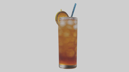 3D model Long Island iced tea model VR / AR / low-poly