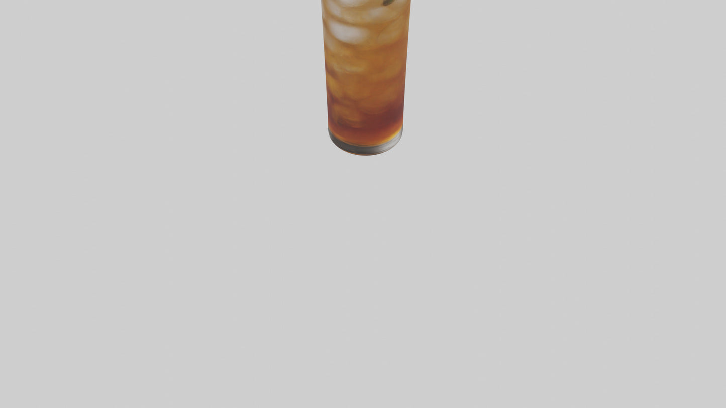 3D model Long Island iced tea model VR / AR / low-poly