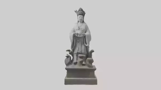 3D model Longmu statue model VR / AR / low-poly