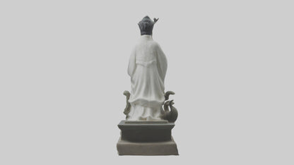 3D model Longmu statue model VR / AR / low-poly