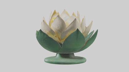 3D model Lotus Blossom Sculpture model VR / AR / low-poly