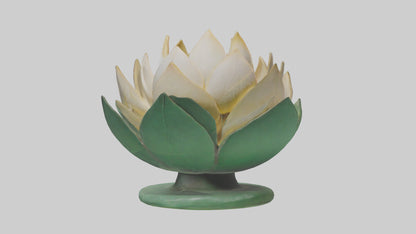 3D model Lotus Blossom Sculpture model VR / AR / low-poly