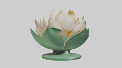 3D model Lotus Blossom Sculpture model VR / AR / low-poly