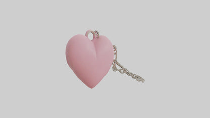 3D model Love heart keychain model VR / AR / low-poly