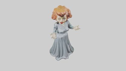 Lucille Ball statue model VR / AR / low-poly