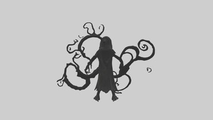 3D model Lurking shadow model VR / AR / low-poly