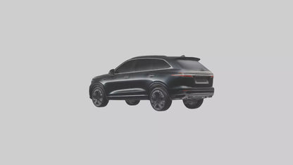3D model Lux Car Model VR / AR / low-poly