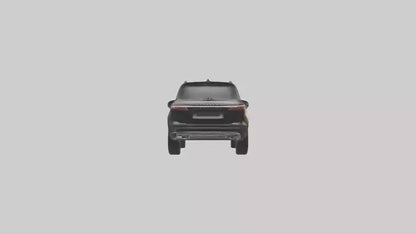 3D model Lux Car Model VR / AR / low-poly