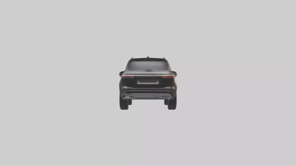 3D model Lux Car Model VR / AR / low-poly