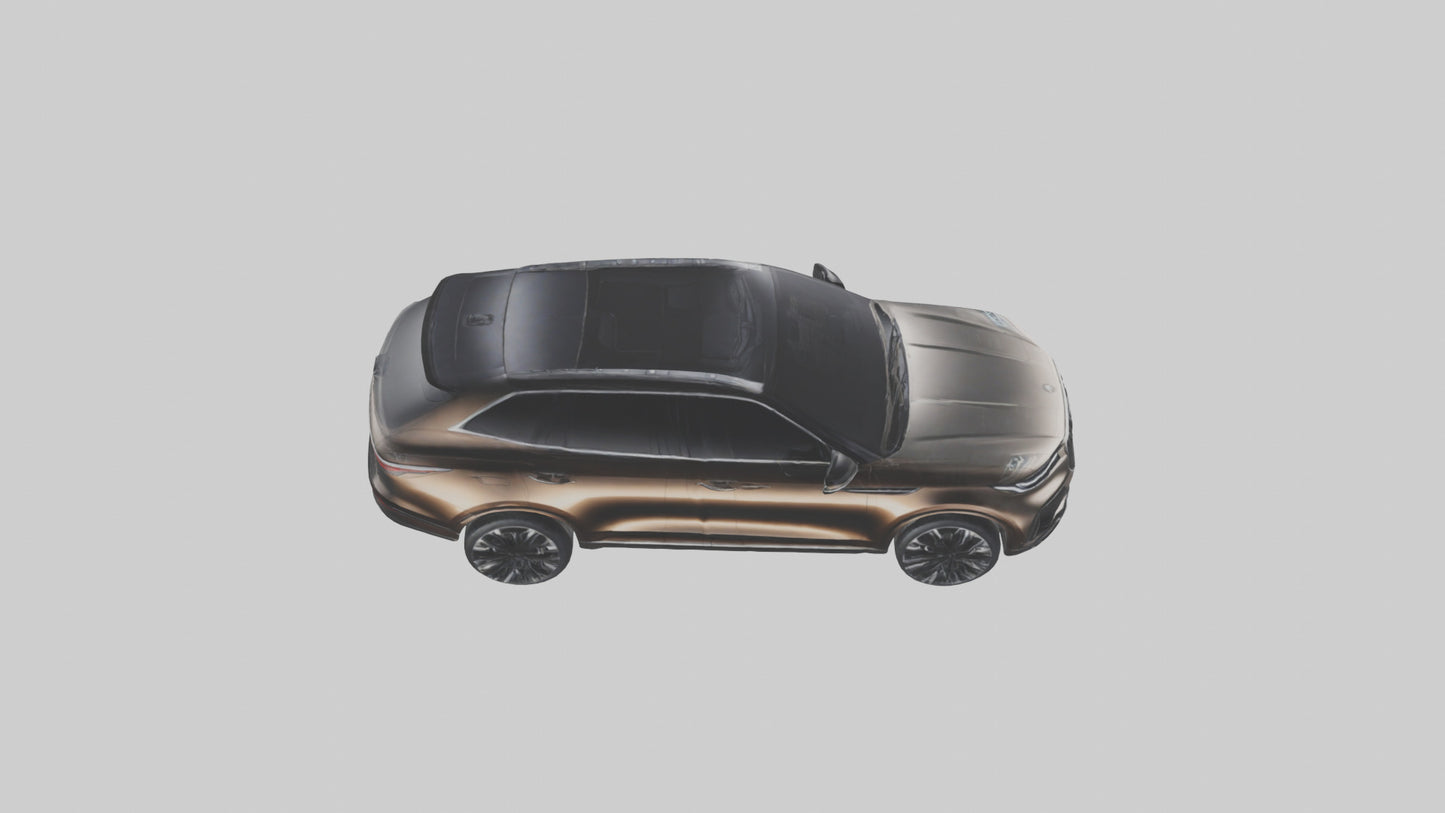 3D model Lux Car Model Suv VR / AR / low-poly