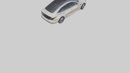 3D model Luxury Electric Sedan model VR / AR / low-poly