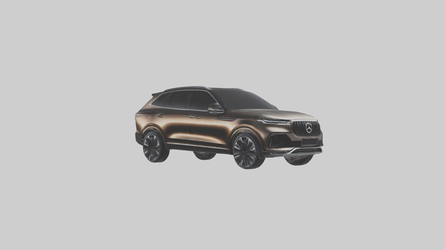 3D model Luxury SUV with Advanced Technology model VR / AR / low-poly