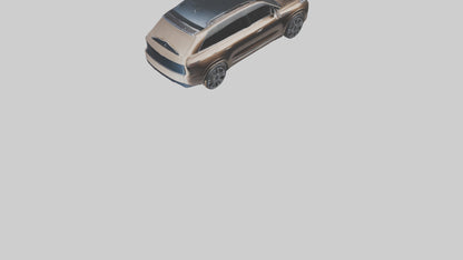 3D model Luxury SUV with Panoramic Roof model VR / AR / low-poly