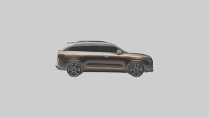 3D model Luxury SUV with Panoramic Roof model VR / AR / low-poly