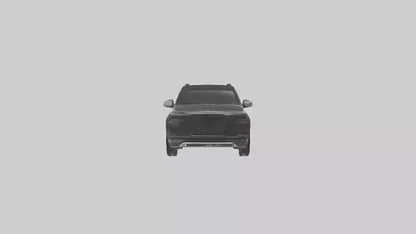 3D model Luxury SUV with Panoramic Roof model VR / AR / low-poly