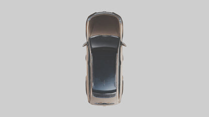3D model Luxury SUV with Panoramic Roof model VR / AR / low-poly