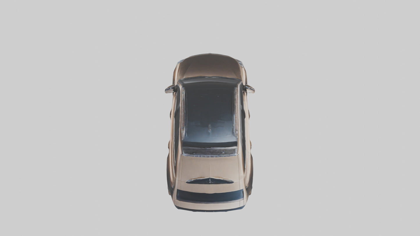 3D model Luxury SUV with Panoramic Roof model VR / AR / low-poly