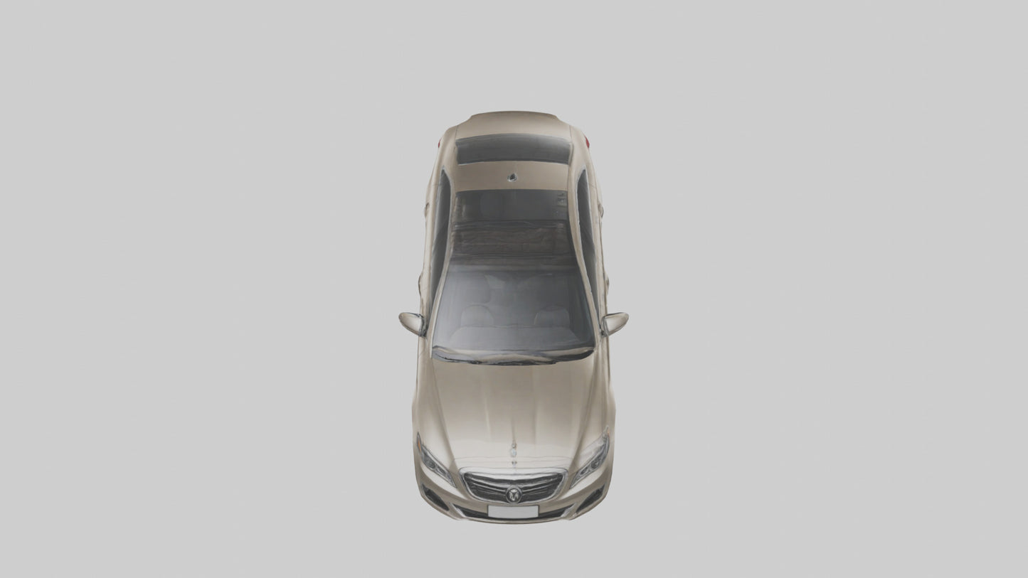 3D model Luxury Touring Sedan model VR / AR / low-poly