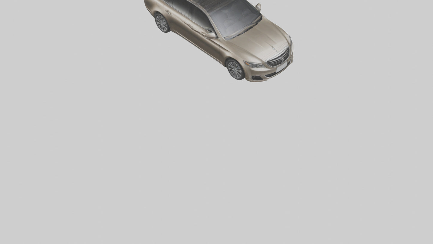 3D model Luxury Touring Sedan model VR / AR / low-poly