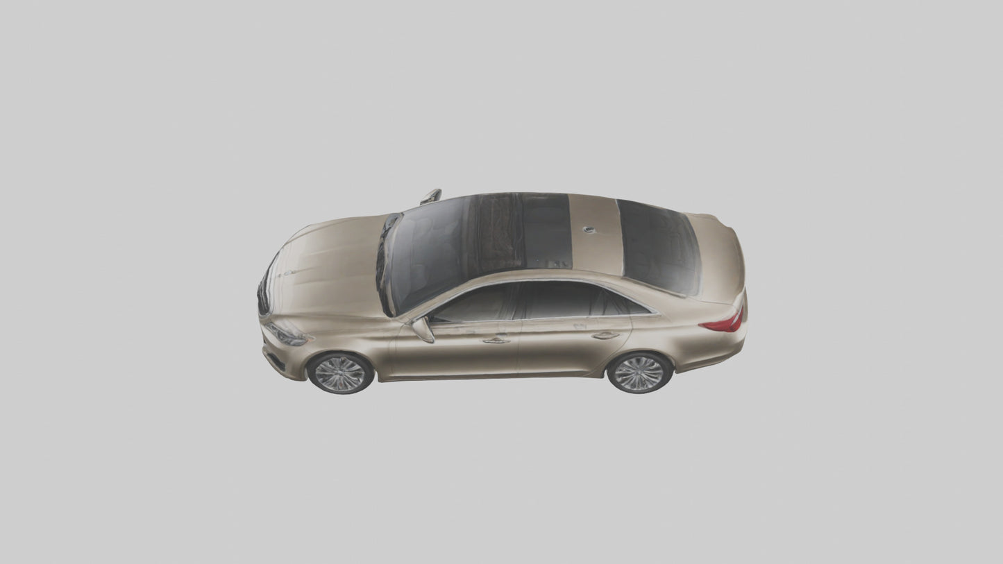 3D model Luxury Touring Sedan model VR / AR / low-poly