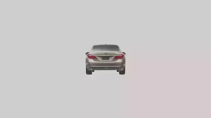 3D model Luxury Touring Sedan model VR / AR / low-poly
