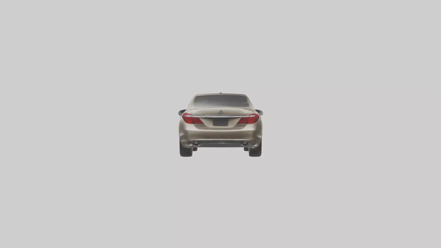 3D model Luxury Touring Sedan model VR / AR / low-poly