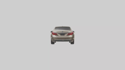 3D model Luxury Touring Sedan model VR / AR / low-poly