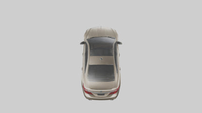 3D model Luxury Touring Sedan model VR / AR / low-poly